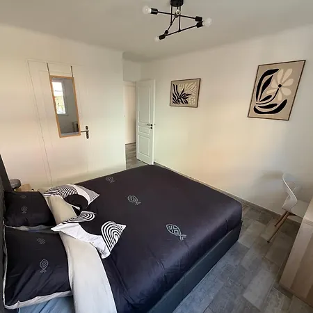 La Perle De Juan Train Station 400m Away 9 Min Walk Apartament Antibes